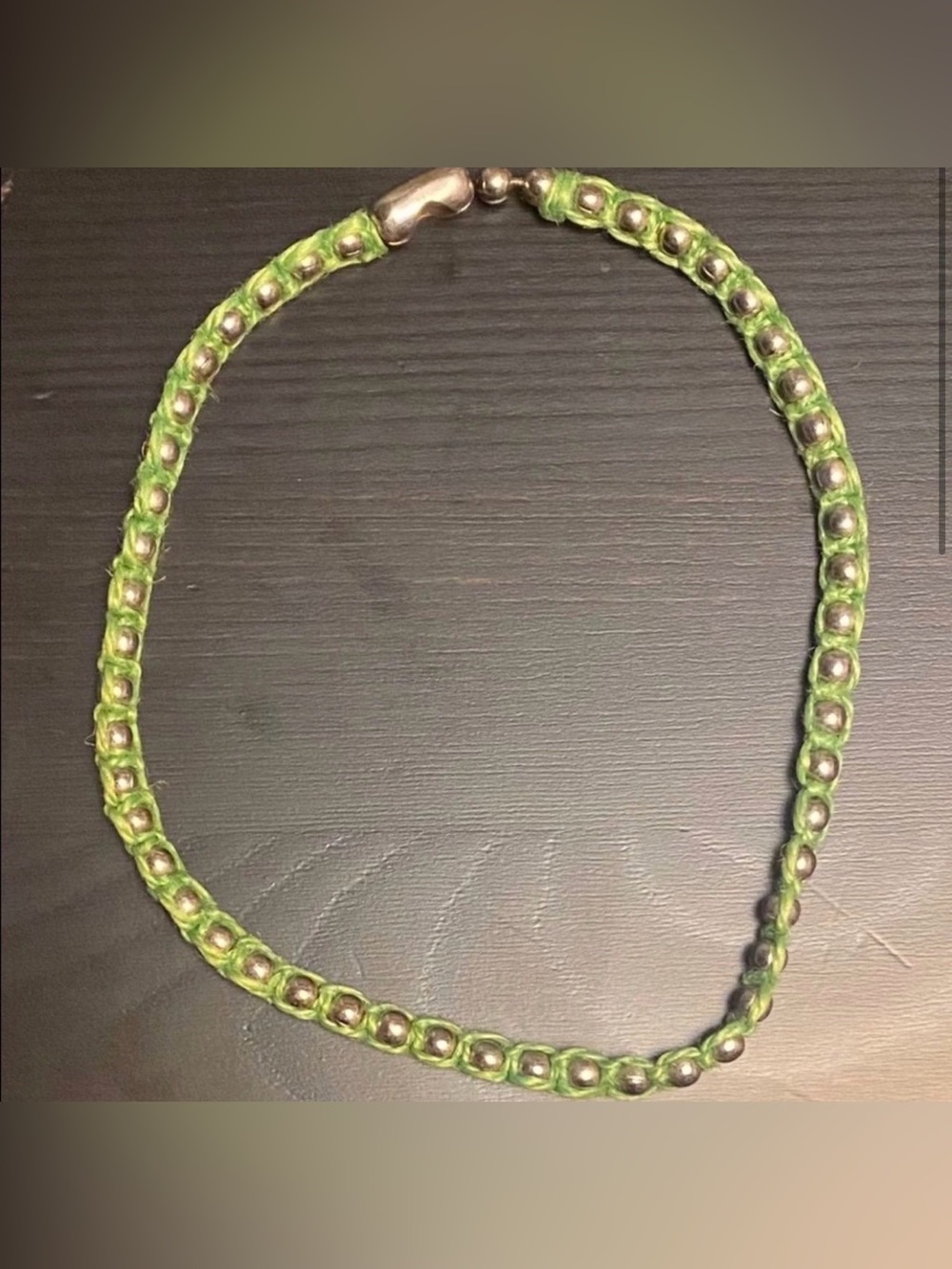 Independent Metal Beaded Pet Necklace, Small